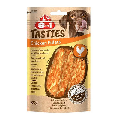 8in1 Tasties Chicken Fillets Tavuk Fileto Köpek Ödülü 85 Gr 