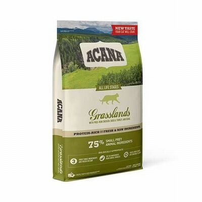 Acana Grasslands Ördekli Tavuklu Kedi Maması Tüm Irk ve Yaşam Evreleri 1,8 Kg 