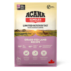 Acana - Acana Singles Grass Fed Lamb Kuzulu Elmalı Tahılsız Köpek Maması Tüm Irk ve Yaşam Evreleri 6 Kg 