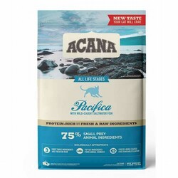 Acana - Acana Pacifica Okyanus Balıklı Tahılsız Kedi Maması Tüm Irk ve Yaşam Evreleri 4,5 Kg 