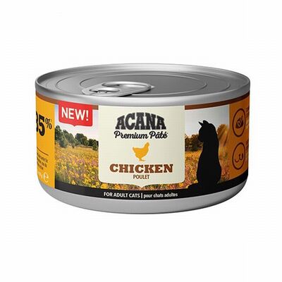 Acana Premium Pate Tavuk Etli Ezme Yetişkin Kedi Konservesi 85 Gr 