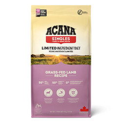 Acana - Acana Singles Grass Fed Lamb Kuzulu Elmalı Tahılsız Köpek Maması Tüm Irk ve Yaşam Evreleri 17 Kg 