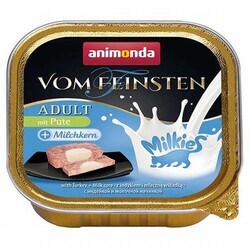 Animonda - Animonda Vom Feinsten Milkies Hindi Etli ve Sütlü Yetişkin Kedi Konservesi 100 Gr 