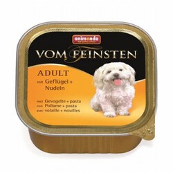 Animonda - Animonda Vom Feinsten Kümes Hayvanlı ve Makarnalı Yetişkin Köpek Konservesi 6 Adet 150 Gr 