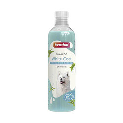 Beaphar - Beaphar Aloe Veralı Beyaz Tüylü Köpek Şampuanı 250 Ml 