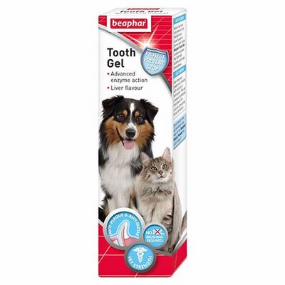 Beaphar Ciğer Aromalı Kedi ve Köpek Diş Bakım Jeli 100 Gr 