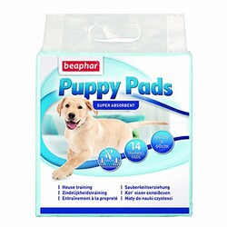 Beaphar - Beaphar Puppy Pads Yavru Köpek Çiş Pedi 60x60 Cm 14'lü 