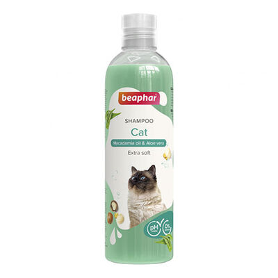 Beaphar Macadamia Yağı ve Aloe Vera Özlü Kedi Şampuanı 250 Ml 