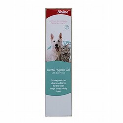 Bioline - Bioline Biftek Aromalı Kedi ve Köpek Ağız Bakım Jeli 100 Ml 