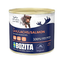 Bozita - Bozita Natural Pate Somonlu Tahılsız Yetişkin Köpek Konservesi 625 Gr 