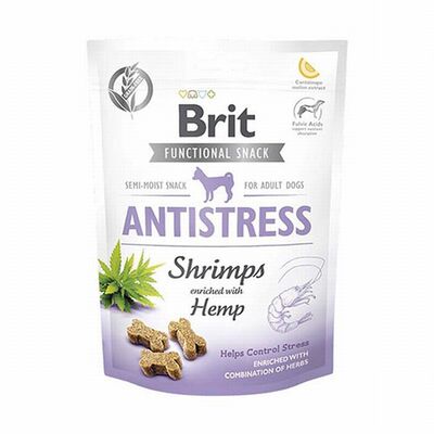 Brit Antistress Karidesli ve Kenevirli Stress Azaltıcı Köpek Ödülü 150 Gr 