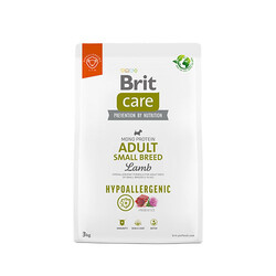 Brit Care Hipoalerjenik Kuzulu ve Pirinçli Küçük Irk Yetişkin Köpek Maması 3 Kg - Thumbnail