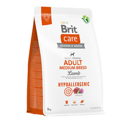 Brit Care - Brit Care Hypoallergenic Adult Medium Breed Kuzulu Orta Irk Yetişkin Köpek Maması 3 Kg 