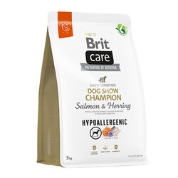 Brit Care - Brit Care Hypoallergenic Dog Show Champion Somonlu Yetişkin Köpek Maması 3 Kg 