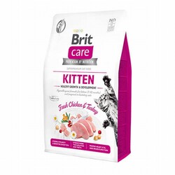 Brit Care - Brit Care Hypoallergenic Tavuklu ve Hindili Tahılsız Yavru Kedi Maması 7 Kg 