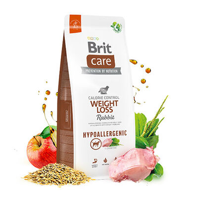 Brit Care Hypoallergenic Weight Loss Rabbit Tavşanlı Kilo Dengeleyici Yetişkin Köpek Maması 3 Kg 