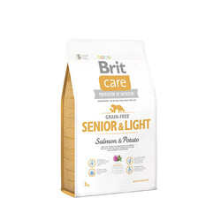 Brit Care Skin Coat Senior Light Somonlu Tahılsız Light Yaşlı Köpek Maması 3 Kg - Thumbnail