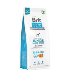 Brit Care - Brit Care Skin Coat Somonlu Büyük Irk Tahılsız Yavru Köpek Maması 12 Kg 