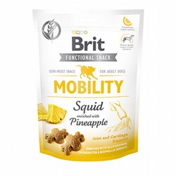 Brit Care - Brit Mobility Ananas ve Kalamarlı Köpek Ödülü 150 Gr 