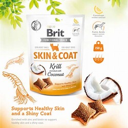 Brit Skin & Coat Karides ve Hindistan Cevizli Köpek Ödülü 150 Gr - Thumbnail