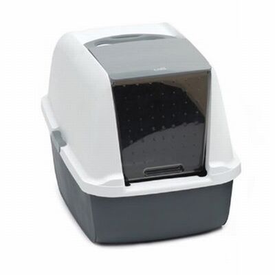 Catit Magıc Blue Litter Box Regular Kapalı Kedi Tuvaleti 56x46x38 Cm 