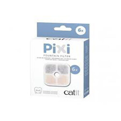 Catit - Catix Pixi Otomatik Kedi Su Kabı Yedek Filtre Kartuşu 6'lı 