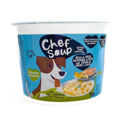 Chef Soup - Chef Soup Somon Patates Bal Kabaklı Küçük ve Orta Irk Köpekler İçin Hazır Çorba 25 Gr 