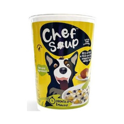 Chef Soup - Chef Soup Tavuk Yaban Mersini Bal Kabaklı Orta ve Büyük Irk Köpekler İçin Hazır Çorba 50 Gr 