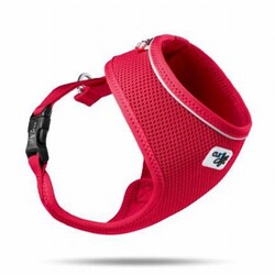 Curli - Curli Basic Air-Mesh Köpek Göğüs Tasması Red XL 