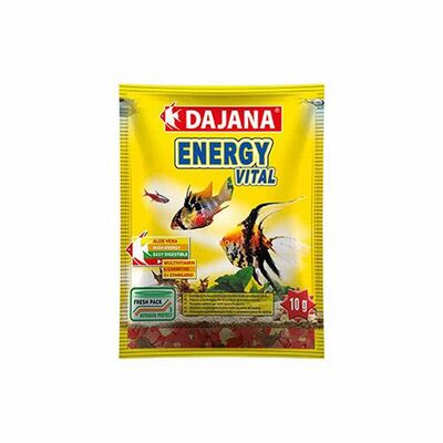 Dajana Energy Vital Flakes Balık Yemi 80 Ml 10 Gr 