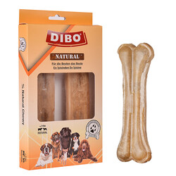 Dibo - Dibo Natürel Press Kemik Köpek Ödülü 2'li 150-160 Gr 21 Cm 