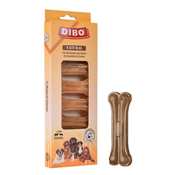 Dibo - Dibo Natürel Press Kemik Köpek Ödülü 8'li 20-25 Gr 7 Cm 