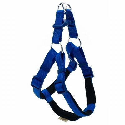 Doggie Konfor Ronin Dokuma Köpek Göğüs Tasması Royalblue 2x45-55 Cm 