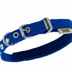 Doggie Polar Pedli Sade Dokuma Köpek Boyun Tasması Royalblue 1,5x20-25 Cm - Thumbnail