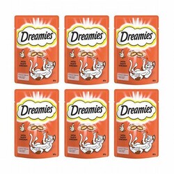 Dreamies - Dreamies Tavuklu Kedi Ödülü 6x60 Gr 