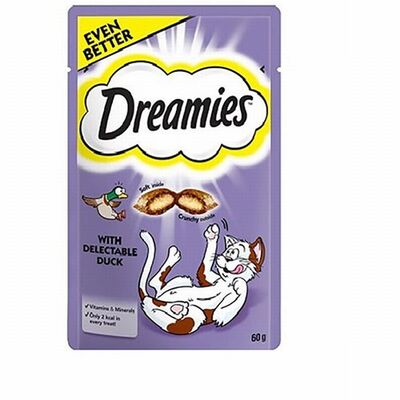 Dreamies Ördekli Kedi Ödülü 60 Gr 