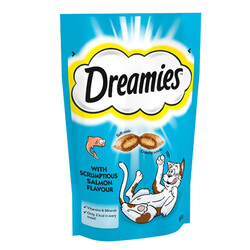 Dreamies Somon Balıklı Kedi Ödülü 60 Gr - Thumbnail