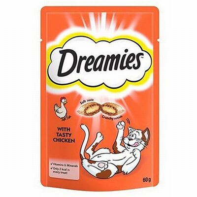 Dreamies Tavuklu Kedi Ödülü 60 Gr 