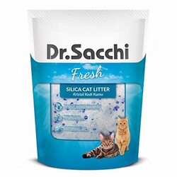 Dr.Sacchi - Dr.Sacchi Silica Kristal Kedi Kumu 6x3,2 Lt 