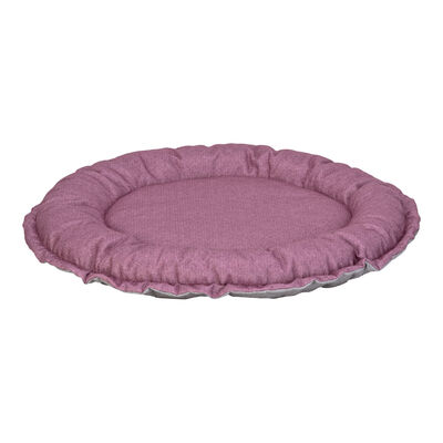 Pet Comfort Sunflower Çift Taraflı Kedi ve Köpek Yatağı Pembe Gri 60 Cm