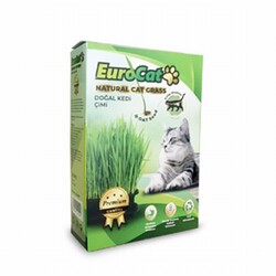 EuroCat - EuroCat Premium Class Natürel Kedi Çimi 