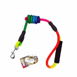 EuroDog - EuroDog Köpek Uzatma Tasması Gökkuşağı 14 Mm 120 Cm 