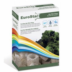 Eurostar - EuroStar Bio Filter Ring Akvaryum Filtre Malzemesi Beyaz 500 Ml 