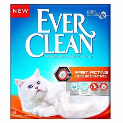 Ever Clean Fast Acting Kokulu Topaklanan Kedi Kumu 2x6 Lt 