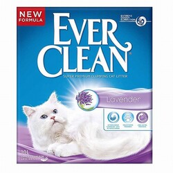 Ever Clean - Ever Clean Levander Lavanta Kokulu Topaklanan Kedi Kumu 10 Lt 