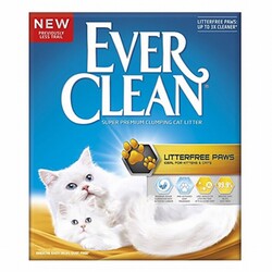 Ever Clean - Ever Clean Litterfree Paws Patilere Yapışmayan Topaklanan Kedi Kumu 2x10 Lt 