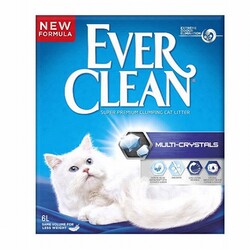 Ever Clean - Ever Clean Multi Crystals Kokusuz Topaklanan Kedi Kumu 2x10 Lt 