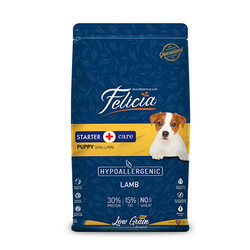 Felicia - Felicia Hypoallergenic Küçük ve Orta Irk Kuzulu Düşük Tahıllı Yavru Köpek Maması 3 Kg 