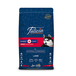 Felicia - Felicia Hypoallergenic Medium Large Kuzulu Düşük Tahıllı Yetişkin Köpek Maması 3 Kg 