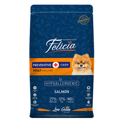 Felicia - Felicia HypoAllergenic Small Mini Somonlu Küçük Irk Düşük Tahıllı Yetişkin Köpek Maması 3 Kg 